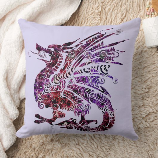 ファンシー龍の枕 クッション (ブランケット)