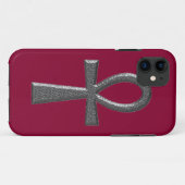 ファンシー シルバー アンク Case-Mate iPhoneケース (裏面(横))