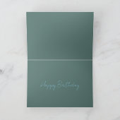 ファンシー・ダックの誕生日 ピクニック シーズンカード (内部)