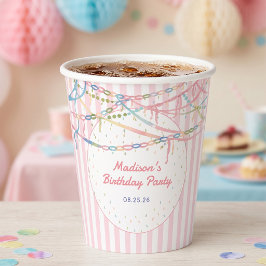 ファンシー ナンシー ピンク ガールズ 誕生日 パーティー ペーパー カップ 紙コップ