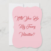 ファンシー フィリグリー ロマンチック フラクタル バレンタインデー シーズンカード (裏面)