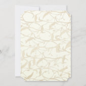 ファンシー フォリア ウェディング 招待状 (裏面)