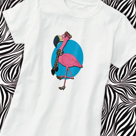 ファンシー フラミンゴ Tシャツ