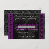 ファンシー ラース スカル オブ ザ デッド への返信お願いします 出欠カード (正面/裏面)