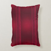 ファンシー&赤エレガント背景スタイリッシュ アクセントクッション (正面(垂直))