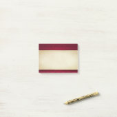 ファンシー&赤エレガント背景スタイリッシュ ポストイット (デスク上)