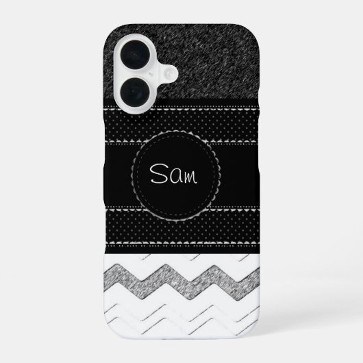 ファンシー iPhone 16ケース (裏面)