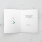 ファンシーE-Notsとバスケット忘れのイースターバニー シーズンカード (内部)