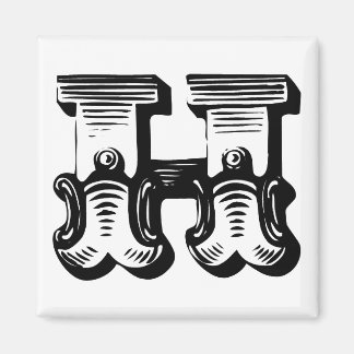 ファンシーH角磁石 マグネット