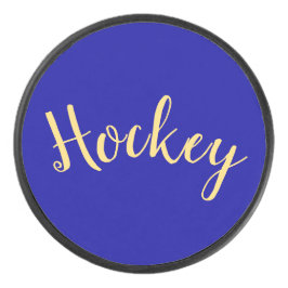 「ファンシーHockey」スクリプトの豊かな青王室のい背景 アイスホッケーパック