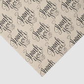 ファンシーThank You Patternティッシュペーパー 薄葉紙 (詳細)
