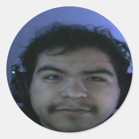 ファンステッカー ラウンドシール (正面)