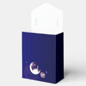 ファンスブルーの三日月のラマダンのモスク フェイバーボックス (オープン)