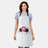 ファンスプラッシュ エプロン (着用した状態)