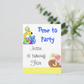 ファンタイムパーティの招待状 招待状 (スタンド正面)