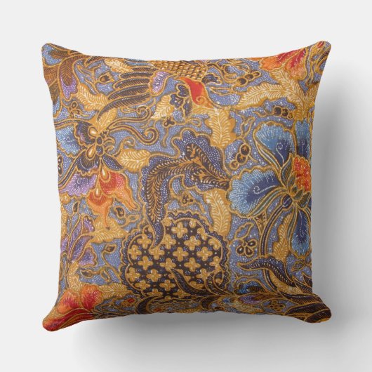 ファンタジアろうけつ染め クッション (裏面)