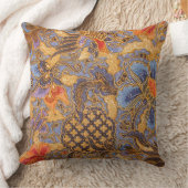 ファンタジアろうけつ染め クッション (ブランケット)