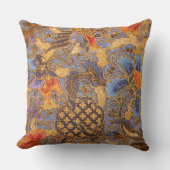 ファンタジアろうけつ染め クッション (正面)