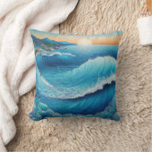 ファンタジアウォーターズシースケープ クッション (ブランケット)