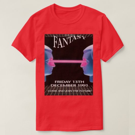 ファンタジアレイヴフライヤー Tシャツ (デザイン正面)