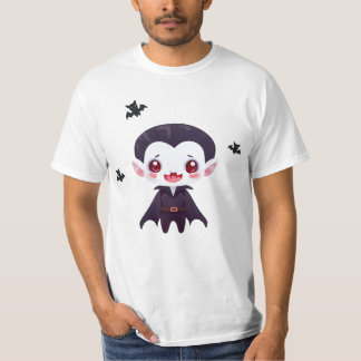 ファンタジックにかわいいハロウィンヴァンパイアTシャツ Tシャツ