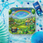 ファンタジックセントパティックズデイランドスケープパーティー ペーパープレート (パーティー)