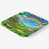 ファンタジックセントパティックズデイランドスケープパーティー ペーパープレート (傾斜あり)