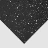 ファンタジックブラックボケラメ写真 薄葉紙 (詳細)