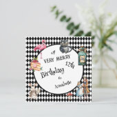 ファンタジックワンダーランド誕生日パーティー 招待状 (スタンド正面)