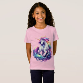 ファンタジック・レインボー・ユニコーン Tシャツ