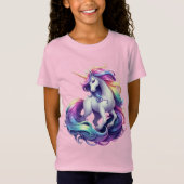 ファンタジック・レインボー・ユニコーン Tシャツ (正面)