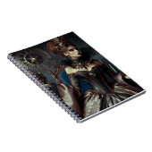 ファンタジーおとぎエレガント話の魔女 ノートブック (右側)