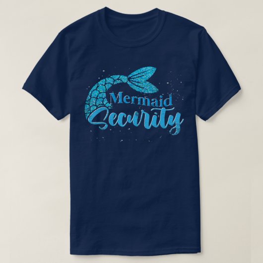 ファンタジーおとぎ人魚セキュリティ人魚テール私 Tシャツ (デザイン正面)