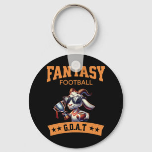 ファンタジーおもしろいサッカーのチャンピオンヤギ キーホルダー