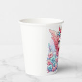 ファンタジーおもしろいユニコーン赤ちゃんシャワー 紙コップ (右)