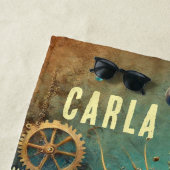 ファンタジーお洒落スチームパンクシーホース ビーチタオル (インサイチュ)