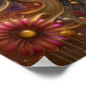 ファンタジーお洒落フローラ女性別世界 ポスター (角)