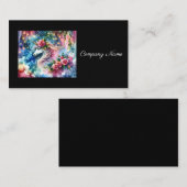 ファンタジーお洒落ユニコーン 名刺 (正面/裏面)