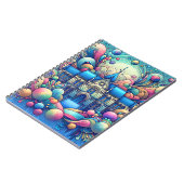 ファンタジーお洒落建物アートノート ノートブック (左側)