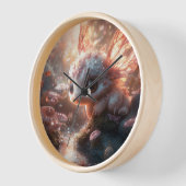 ファンタジーお洒落生物 壁時計 (傾斜)