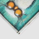 ファンタジーお洒落SteampunkおもしろいバードBS4デコパージュ 薄葉紙 (詳細)