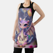 ファンタジーかわいいかわいいベビードラゴン エプロン (インサイチュ)