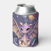 ファンタジーかわいいかわいいベビードラゴン 缶クーラー (缶正面)