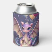 ファンタジーかわいいかわいいベビードラゴン 缶クーラー (缶裏面)