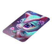 ファンタジーかわいいかわいい愛らしいベビー恐竜 マグネット (左側)