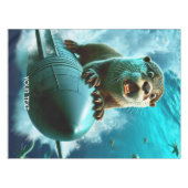 ファンタジーかわいいオッタトルペドシー テーブルクロス (正面(横))