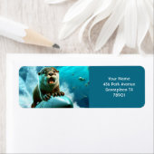 ファンタジーかわいいオッタトルペドシー ラベル (インサイチュ)