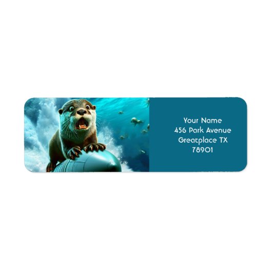 ファンタジーかわいいオッタトルペドシー ラベル (正面)