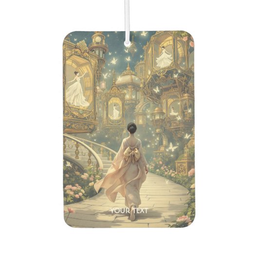 ファンタジーかわいいオルゴール園 カーエアーフレッシュナー (正面)
