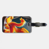 ファンタジーかわいいオレンジゼリー ラゲッジタグ (裏面横)